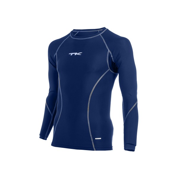 UNDERSHIRT LANGARM, NAVY, S