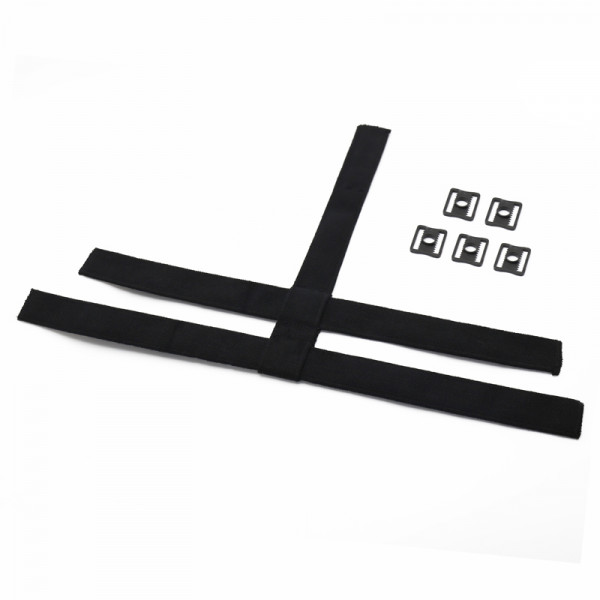 TK STRAPS FOR HELMET BACK HEAD PROTECTION + LOCKING CLIPS