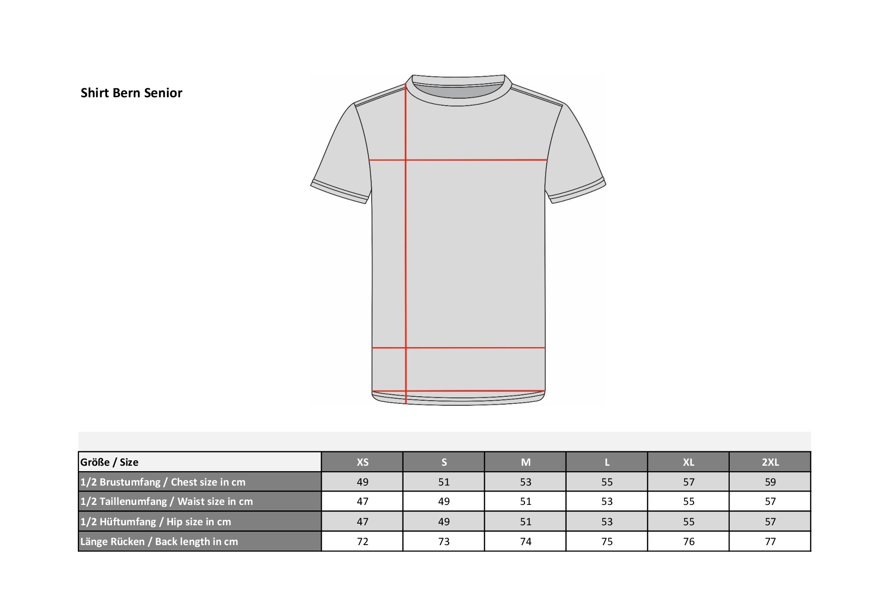 Zusatzbild zu TK SHIRT BERN SR.