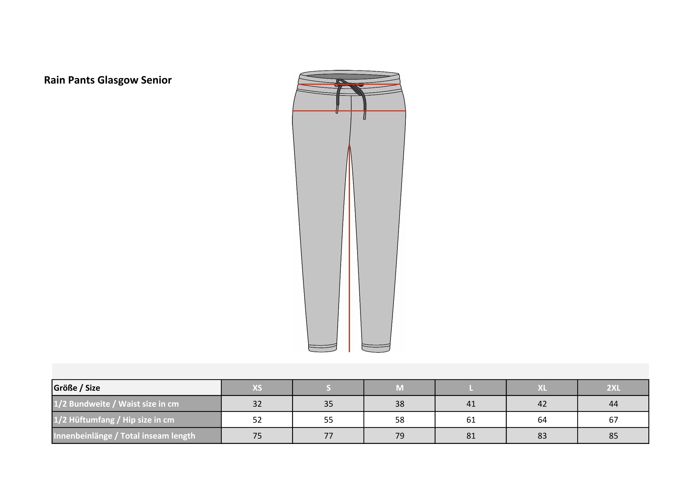 Zusatzbild zu TK RAIN PANTS GLASGOW